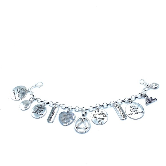 Sobriety Charm Bracelet - Picture 4 of 8